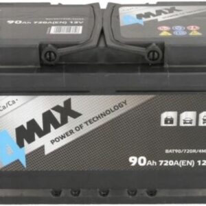 4Max Akumulator 12V 90Ah 720A P Plus