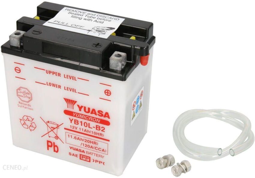 Akumulator rozruchowy YUASA YB10L-B2