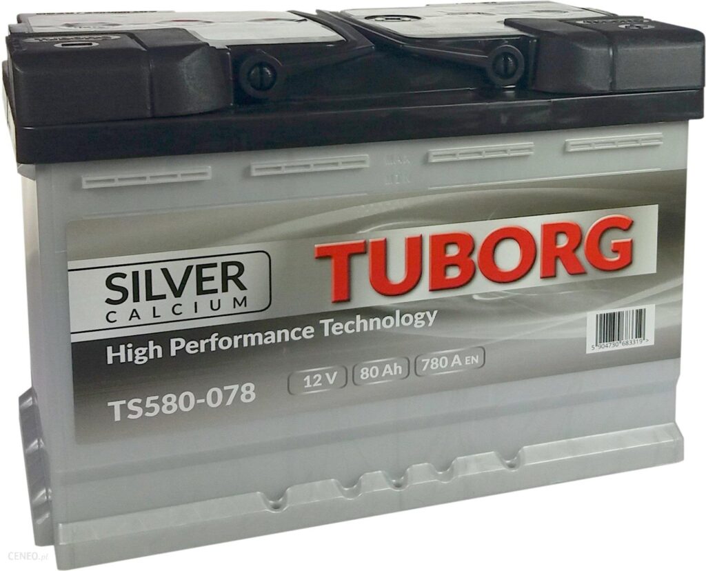 Akumulator Tuborg Silver 12V 80Ah 780A