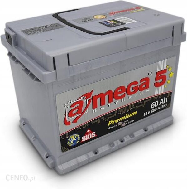 Amega Akumulator Premium M5 12V 60Ah 600A