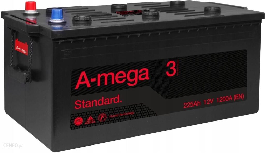 Amega Akumulator Standard M3 12V 225Ah 1200A 6Ст 225 А3 Flat