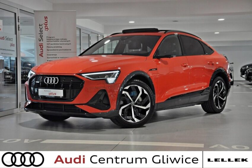 Audi e-tron 408KM 55e Digital Matrix, head-up, S-L