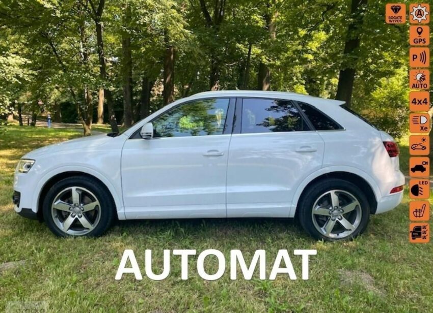 Audi Q3 I (8U) 2,0 TFSI 200 KM automat 4×4 skóra p