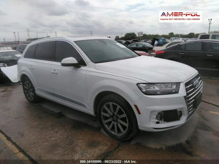 Audi Q7 2018, 3.0L, 4×4, od ubezpieczalni