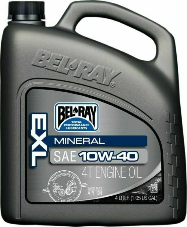 Bel-Ray Bel Ray Exl Mineral 4T 10W 40 4L Olej Silnikowy