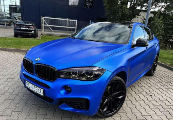 BMW X6 Niebieski Mat, M-Pakiet, xDrive, Full L…
