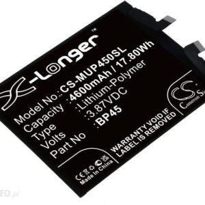Cameron Sino Xiaomi 12 Pro / Bp45 4600Mah 17.80Wh Li-Polymer 3.87V (CSMUP450SL)