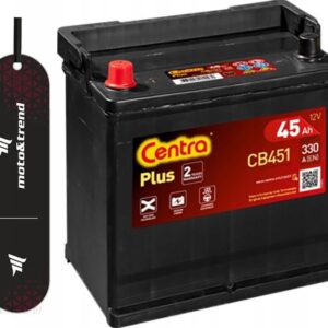 Centra Akumulator Plus L Plus 45Ah 330A Cb451