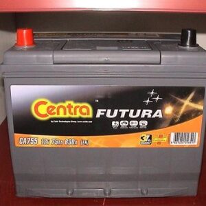 Centra Futura 12V 75Ah 630A L+ (Wymiary: 266 X 172 X 223) (Ca755)