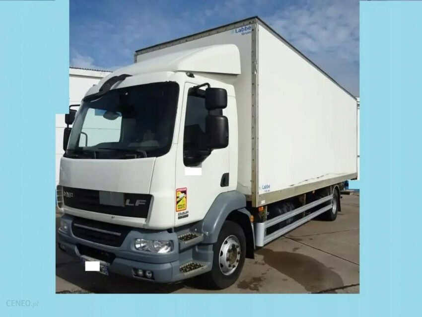DAF LF 55.220 Euro 5 kontener 18 palet winda
