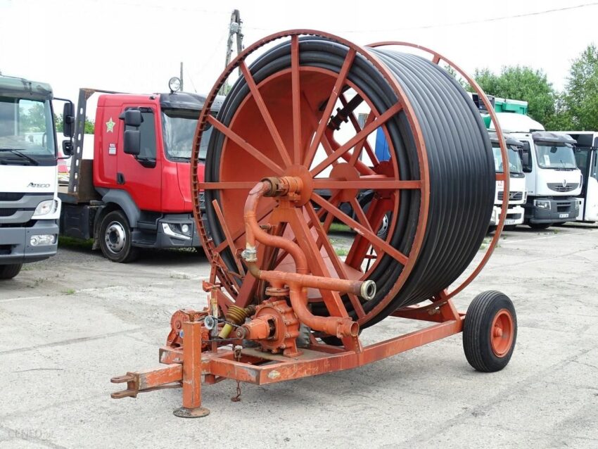 deszczownia szpulowa 200 m. srednica wężą 80 mm