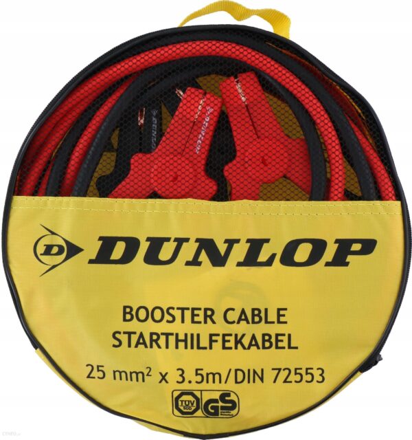 Dunlop Kable Rozruchowe Przewody 3 5M 25Mm 350A