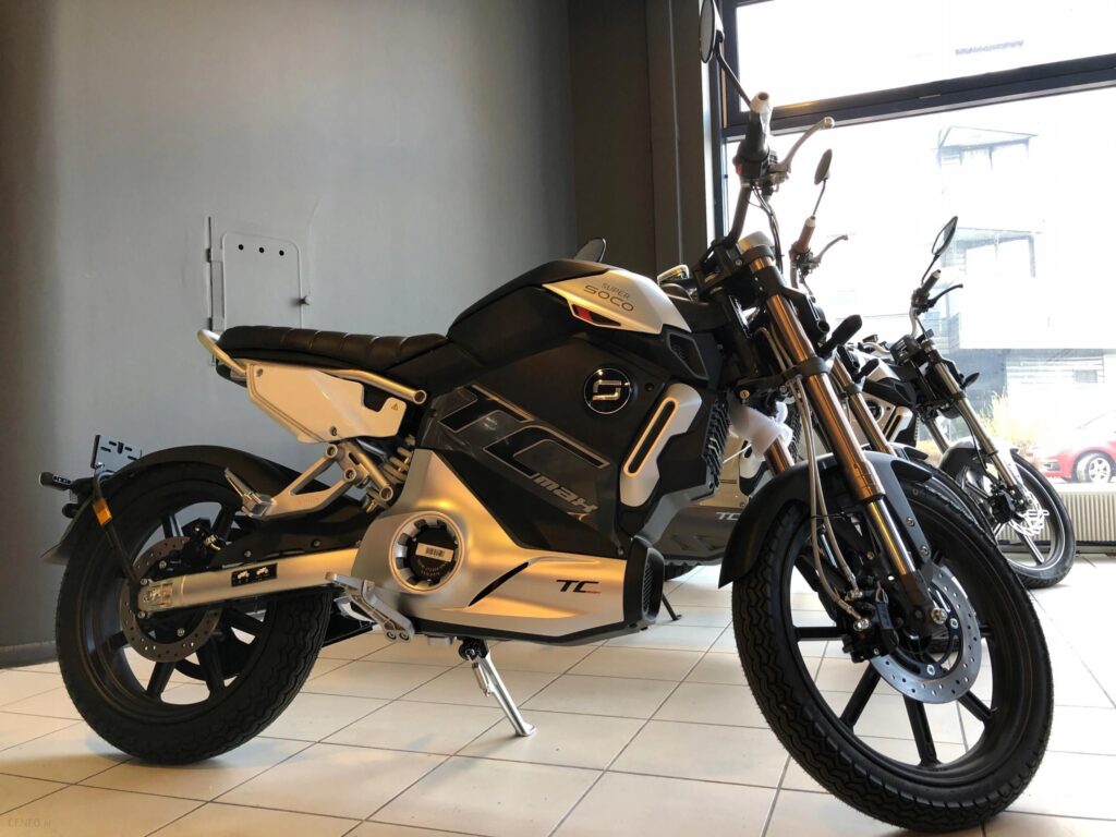 Elektryczny Motocykl Super Soco TC MAX – Warszawa