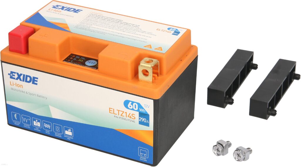 Exide Akumulator Bezobsługowy/Litowo-Jonowy 12V 60Wh 290A L+ 150X87X93 Uruchomiony Bmw S; Honda Cb Cbf Cbr Vt; Ktm Adventure Duke Enduro Lc4 Sm Eltz14