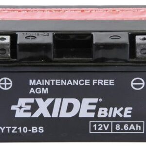EXIDE BIKE AGM YTZ10-BS 8,6 Ah 190 A L+