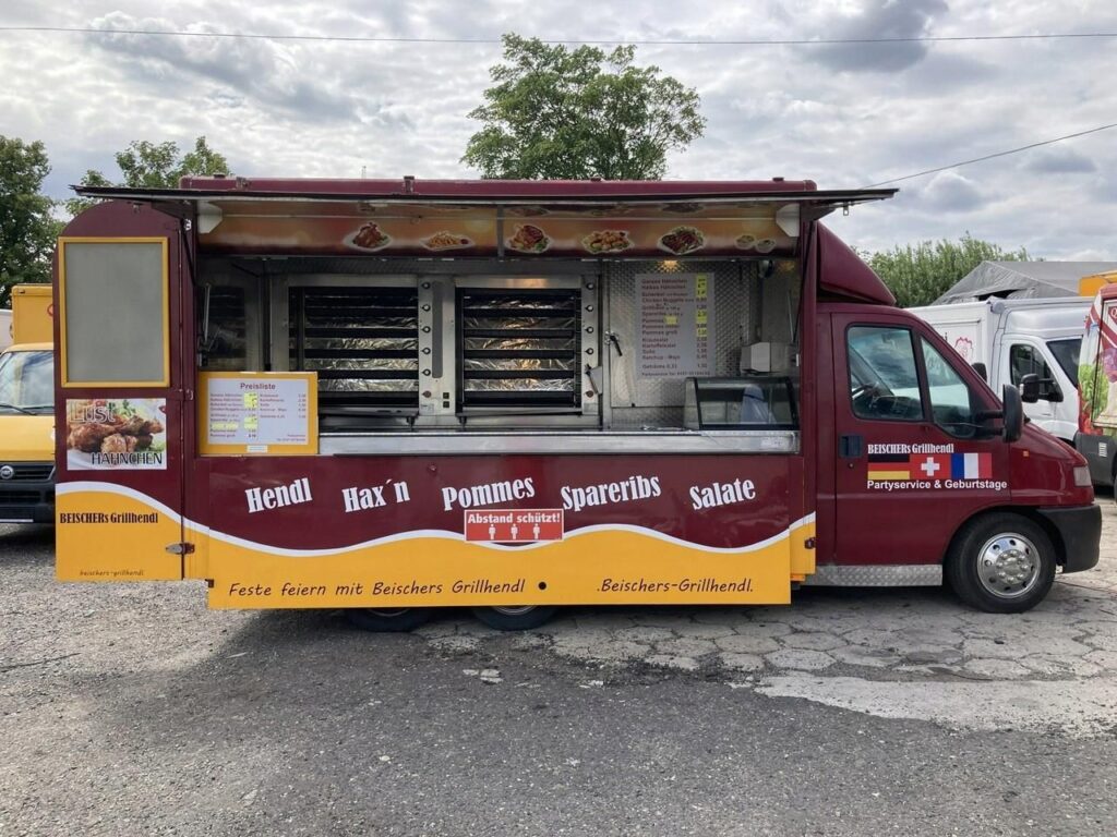 Fiat Ducato Autosklep Grill Foodtruck Food truck