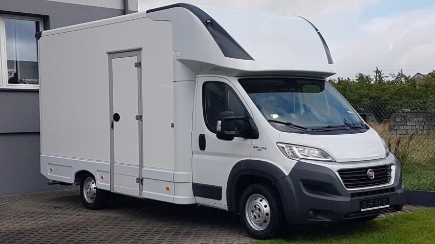 FIAT DUCATO KONTENER NISKOPODŁOGOWY 4,33×2,24×2,42