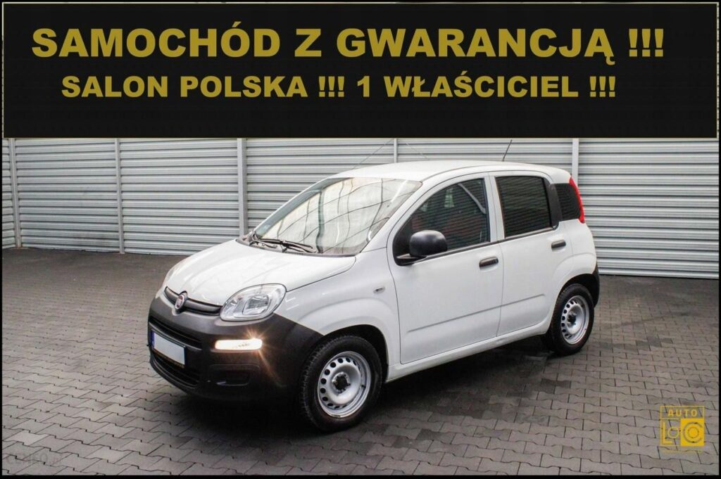 Fiat Panda VAN – VAT1 + Salon PL + 1 WŁ. + Gaz