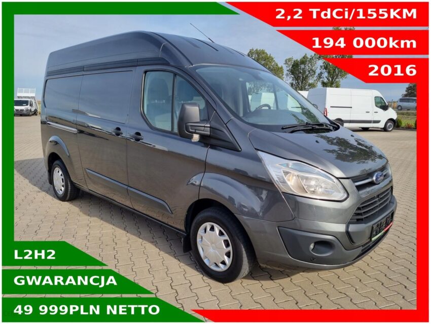 FORD TRANSIT CUSTOM L2H2 NAVI KLIMA KAMERA HAK