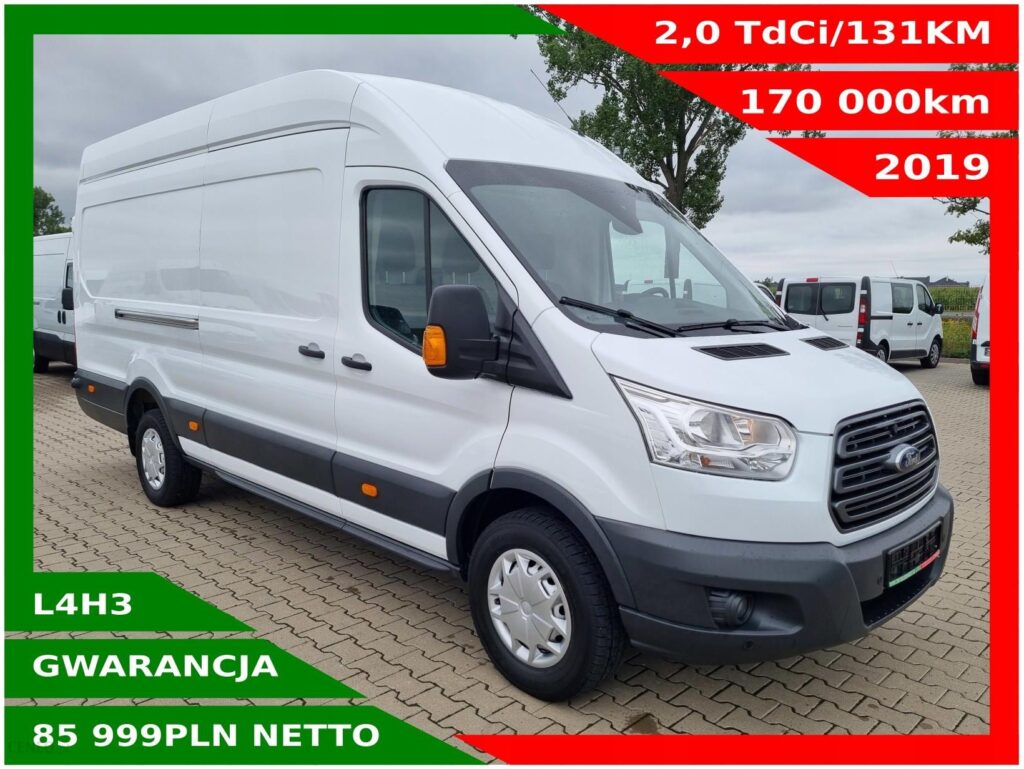 FORD TRANSIT L4H3 2,0TDCi/131KM KLIMA TEMPOMAT PDC