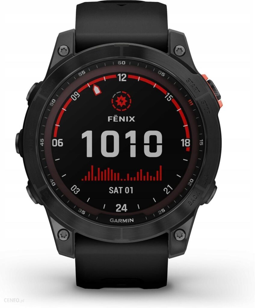 GARMIN Fenix 7 Solar Czarny (100254011)