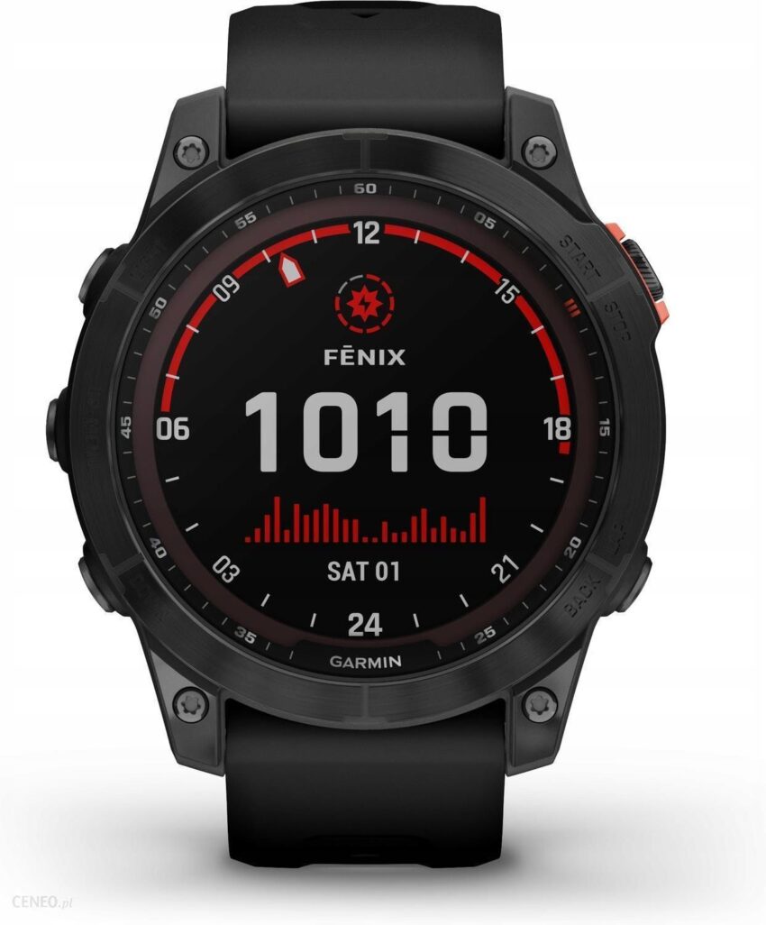 GARMIN Fenix 7 Solar Czarny (100254011)