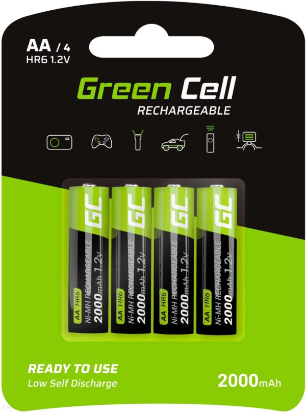 Green Cell 4X Akumulator Aa Hr6 2000Mah (Gr02)