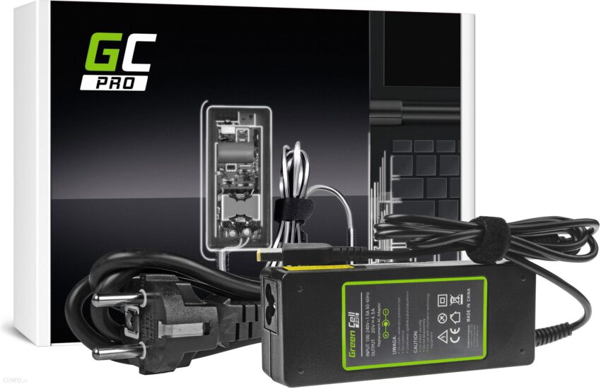 Green Cell Zasilacz Ładowarka Pro 20V 4.5A 90W Do Lenovo G500S G505S G510 G510S Z500 Z510 Z710 Z51 Z51-70 Thinkpad X1 Carbon (Ad39Ap)