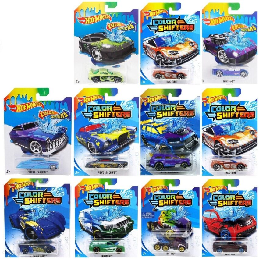 Hot Wheels Samochodzik Zmieniający Kolor Color Shifters Ast. Bhr15