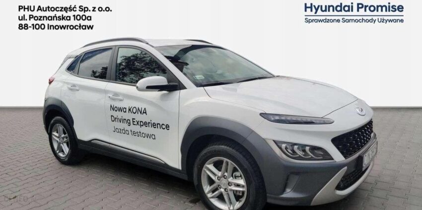 Hyundai Kona 2021 1.0T-GDI 120KM 6MT wersja St…