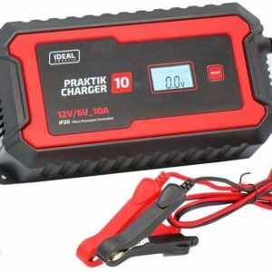Ideal Prostownik Samochodowy 612V Praktik Charger 10 Lcd Pcharge10