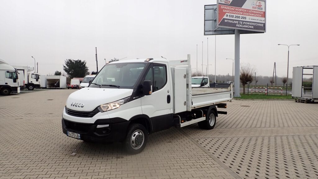 IVECO Daily 35c18 wywrotka hds żuraw kiper 3,5m