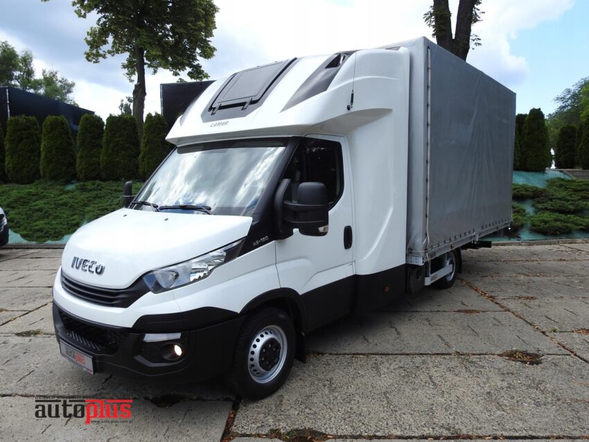 IVECO DAILY 35S18 PLANDEKA WINDA 10 PALET WEBASTO