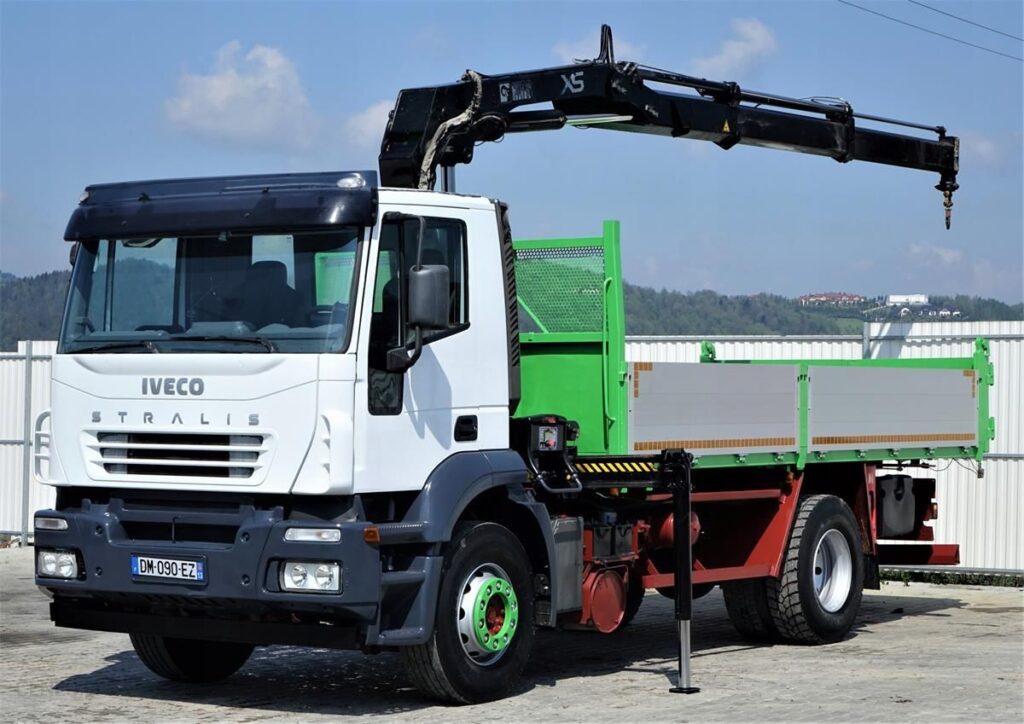 Iveco Stralis 310 Wywrotka 5,30m + HDS*4×2*