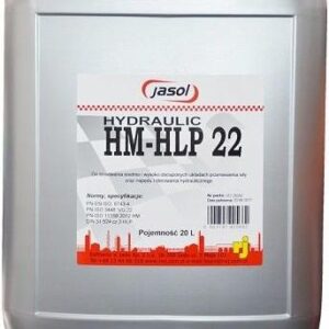 Jasol Olej Hydrauliczny Hm Hlp 22 20L