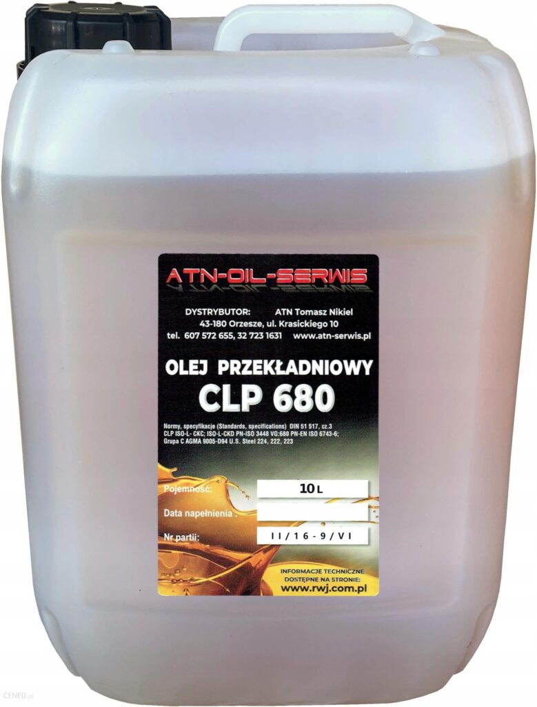 Jasol Olej Przekładniowy Transol Clp 680 10L