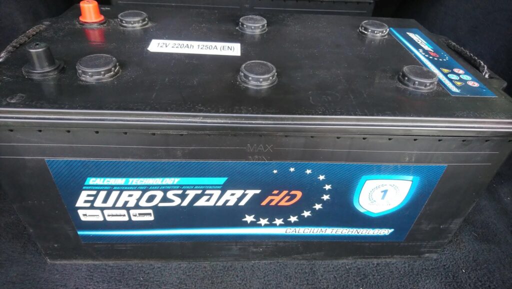 Jenox Akumulator Eurostart 12V 220Ah 1250A Tir Ah220