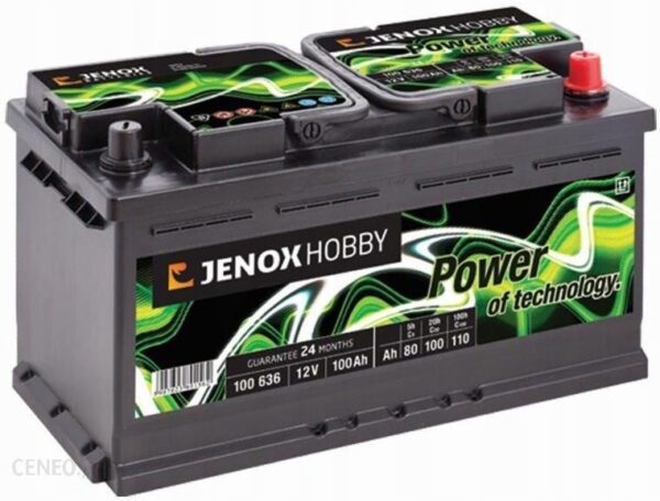 Jenox Akumulator Hobby 12V 145 Ah Do Łodzi Marine R145482T