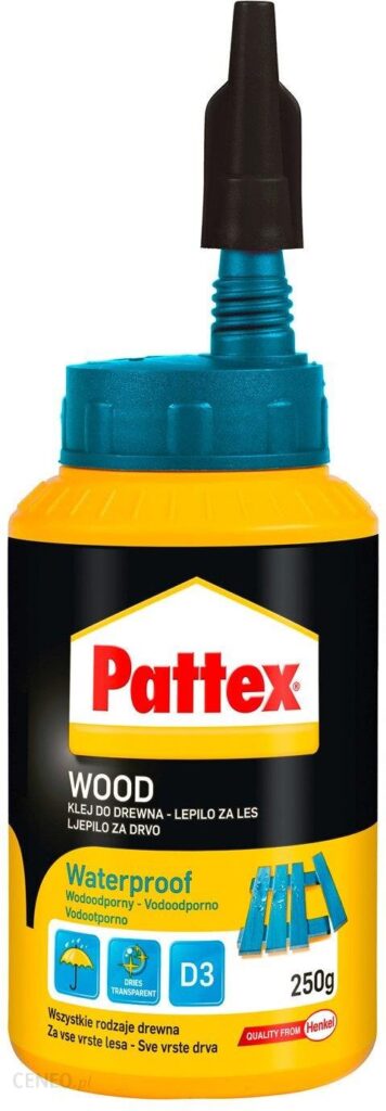 Klej Pattex do drewna Wodoodporny D3 250g