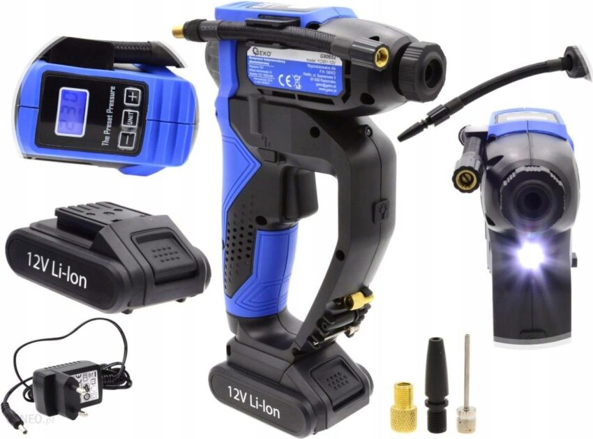 Kompresor Akumulatorowy 150PSI Do Pompowania Geko