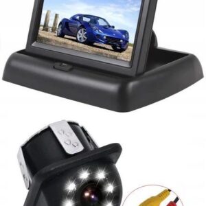 Kopier Kamera Cofania 8 Led Plus Monitor 4 3 Cala Zamykany