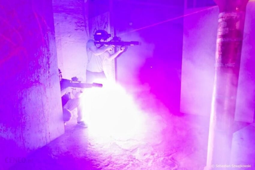 Laserowy paintball dla dwojga – Łódź – II wariant + zniżki na kursy sportowe o wartości 200 zł