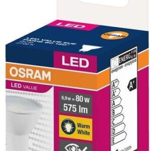 Ledvance Led 9W Lvpar16 80 120St 6 9W827 230V Gu10 Eue Osram 575Lm (00040001276498)