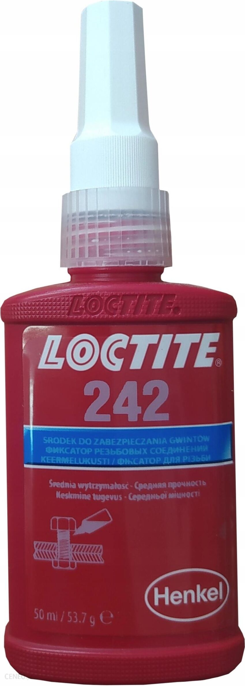 Loctite Do Zabezpieczenia Gwintów 242 50Ml