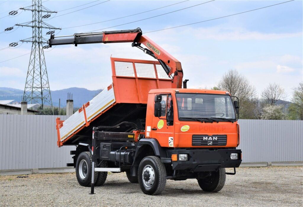 MAN LE 18.224 * Wywrotka 3,85m * PK 9501 /4×4