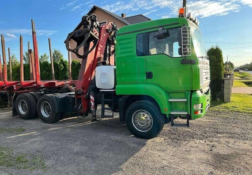 MAN Tga 33.430 6×4 Hds ,Naczepa ,Zestaw Do las…