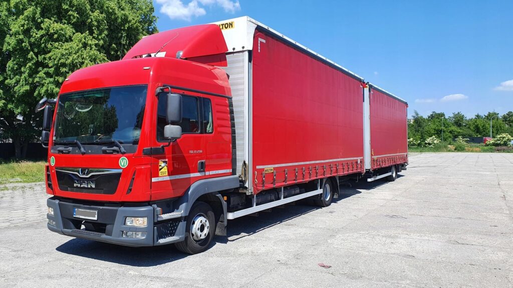 MAN TGL 12 250 zestaw tandem 7,70+ 7,70