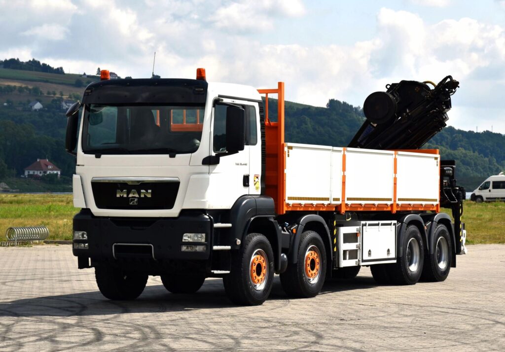 MAN TGS 35.440 * HIAB 322 EP-5 HIPRO + Pilot * 8×4