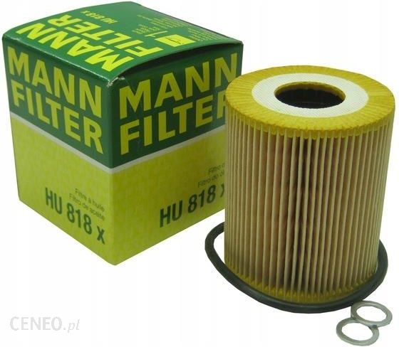 MannFilter Bmw X5 1 E53 0003 30D Tds 184Km Filtr Oleju Mann Hu818X