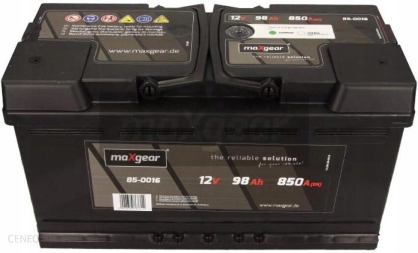 Maxgear Akumulator 98Ah 850A L Kraków 98Ah 850A